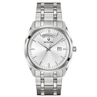 Orologio Bulova Uomo Day Date in Acciaio 96C127 - 96C127